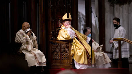 File photo: St. Patrick's Cathedral Hosts Midnight Mass