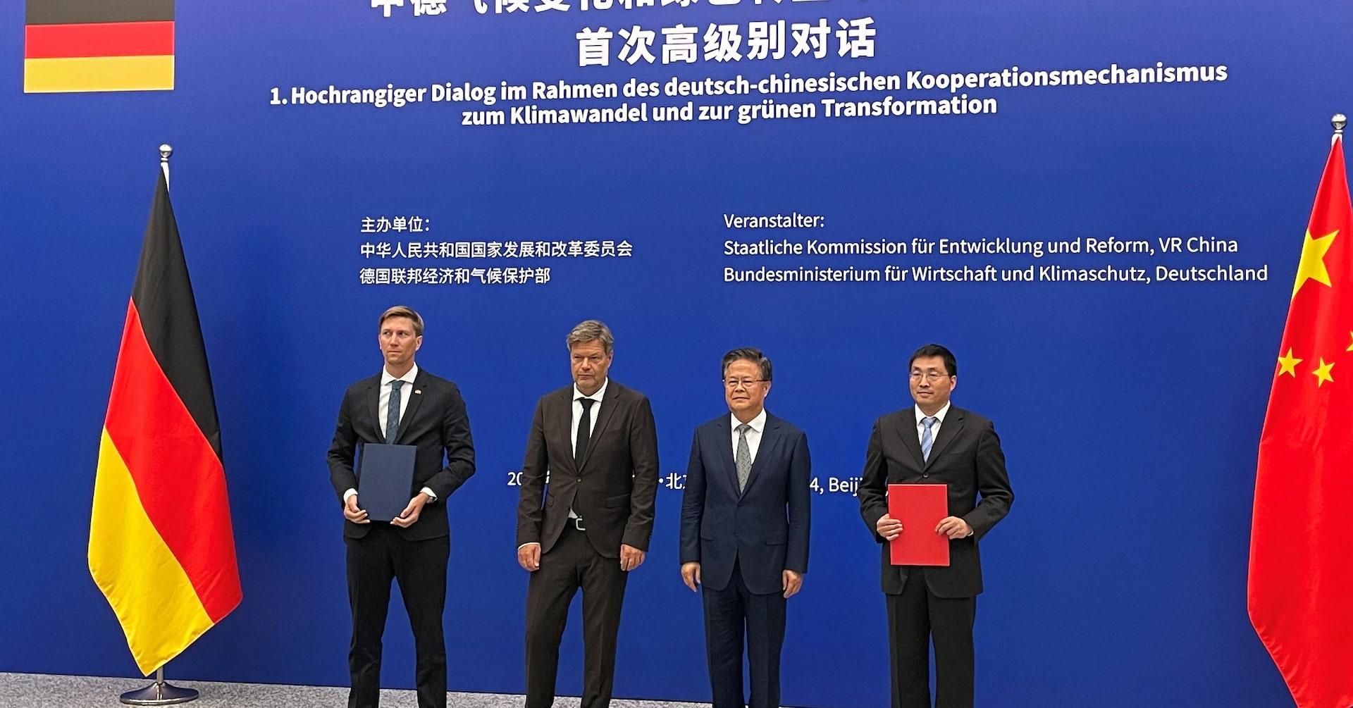 German economy minister says EU open for talks on China tariffs